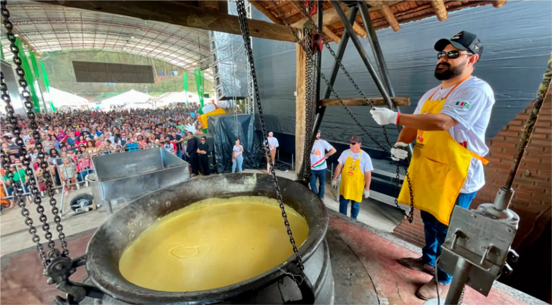 45ª Festa da Polenta - Tombo da Polenta, quando a energia pulsa no Centro de Eventos