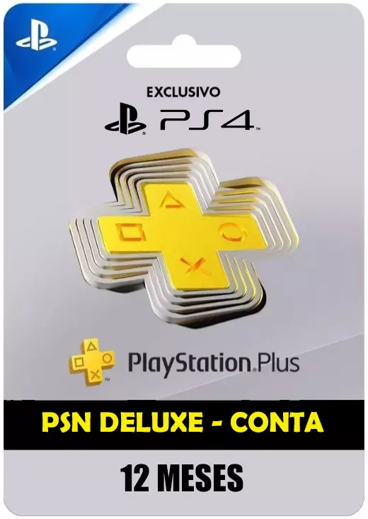 Psn Plus Deluxe User Ps4 12 Meses - LA Games - Produtos Digitais e pelo  melhor preço é aqui!