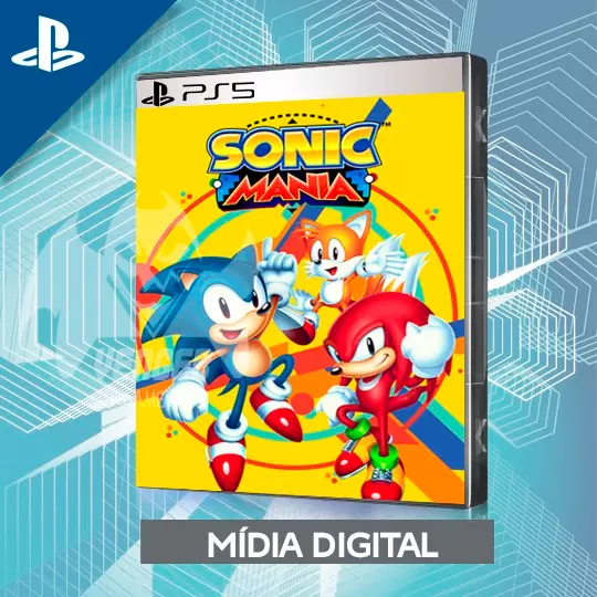 Jogo Sonic Mania Xbox One - Brasil Games - Console PS5 - Jogos