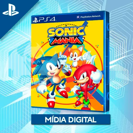 Sonic Mania Midia Digital PS4 - Games Harven