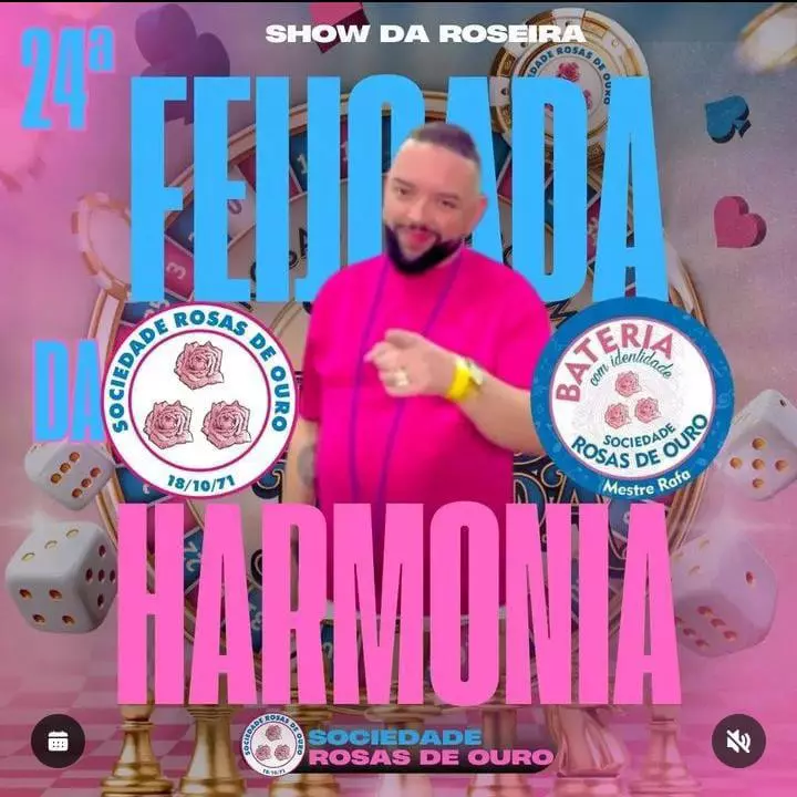 ROSAS DE OURO PROMOVE 24ª EDIÇÃO DA FEIJOADA DA HARMONIA