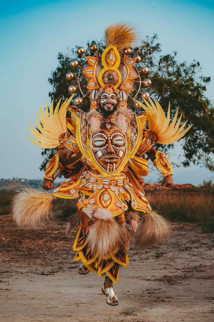 Beija-Flor de Nilópolis apresenta a fantasia 