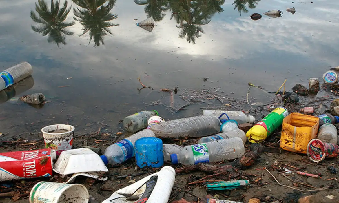 Brasil lança por ano 1,3 milhão de toneladas de plástico no oceano