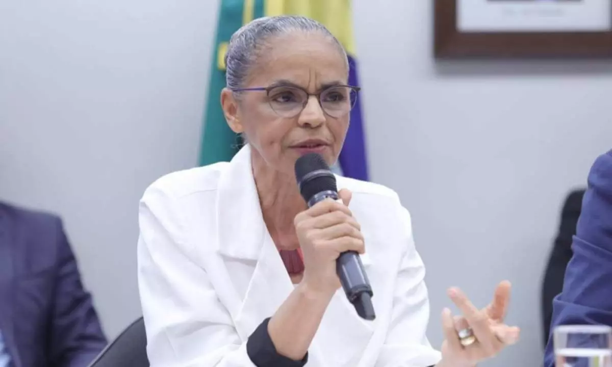 Marina Silva afirma que cortes no Orçamento impulsionam queimadas