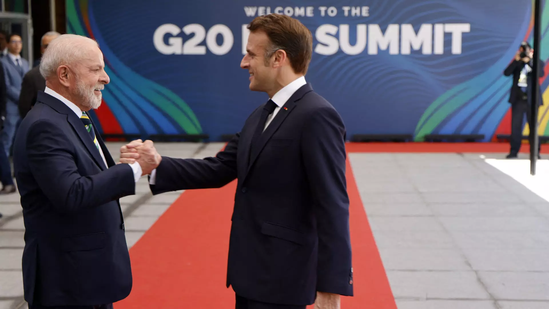 Presidente Lula recepciona líderes do G20 no Rio de Janeiro