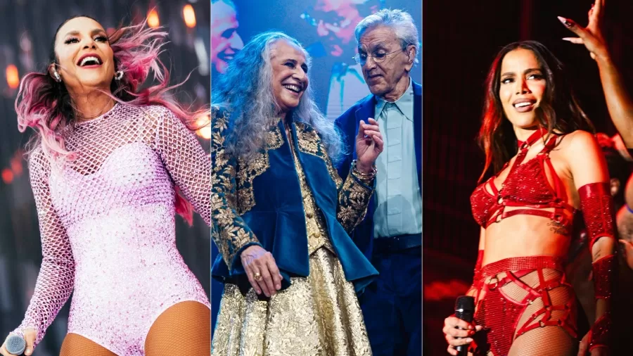 Réveillon do Rio terá este ano Anitta, Caetano, Ivete Sangalo e Bethânia