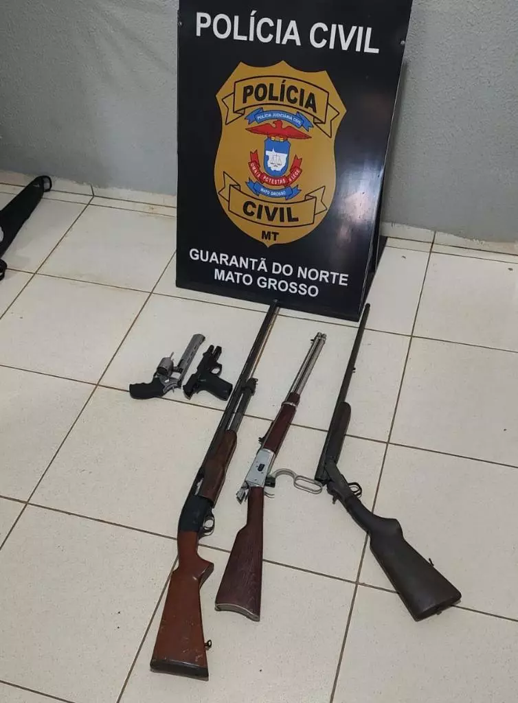 Polícia Civil prende 4 pessoas e apreende armas após conflito com destruição de casas e desaparecimento