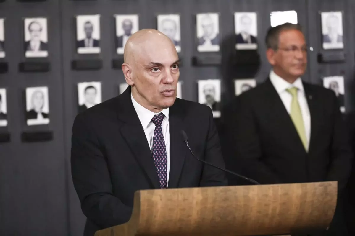 Alexandre de Moraes se despede do TSE após dois anos na Presidência