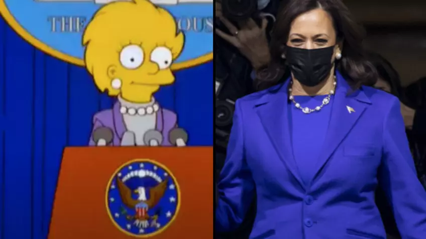 Internautas resgatam “previsão” sobre Kamala em “Os Simpsons”