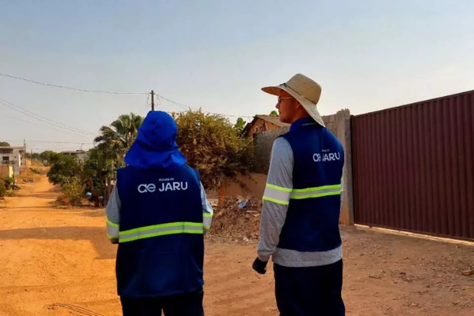 Águas de Jaru inicia cadastramento do parque de hidrômetros do município