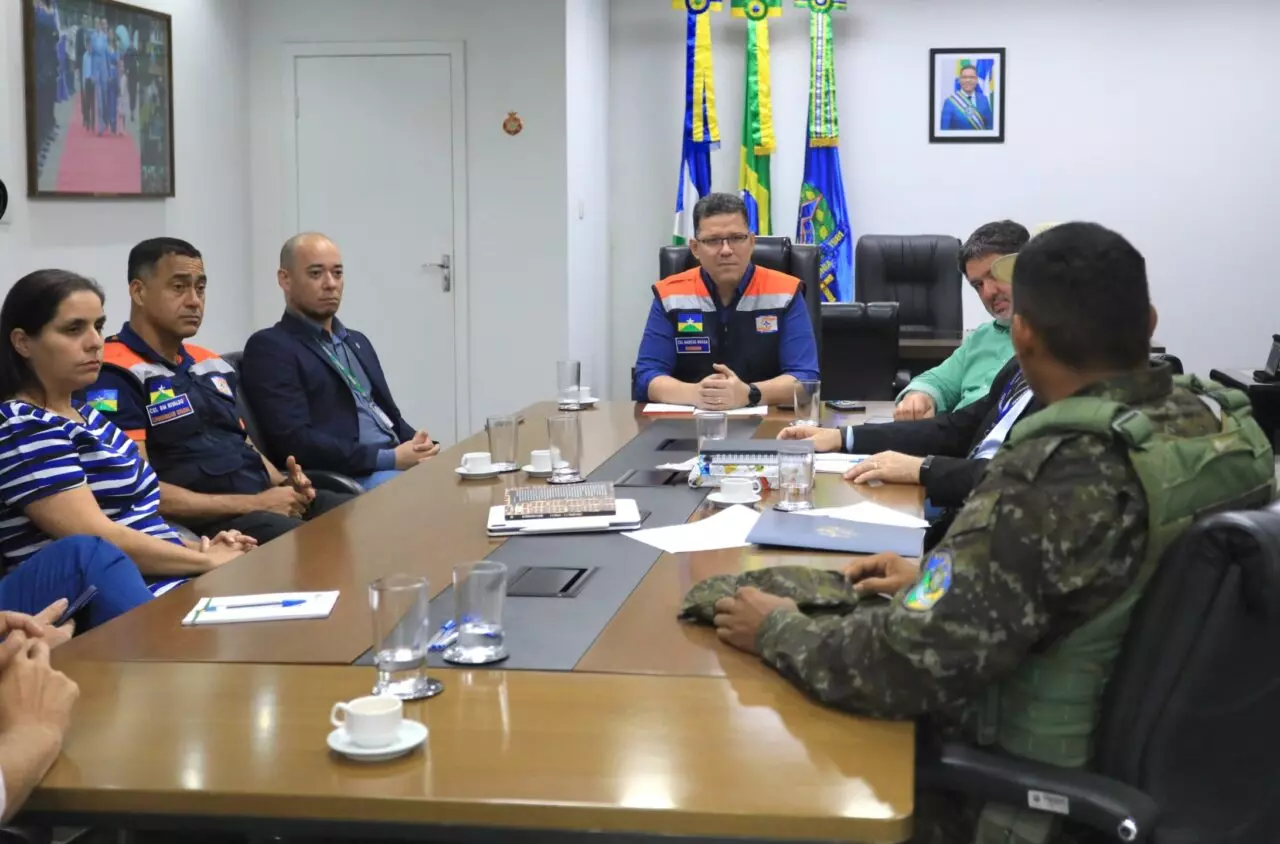 Governador Marcos Rocha une esforços para o combate às queimadas em Rondônia