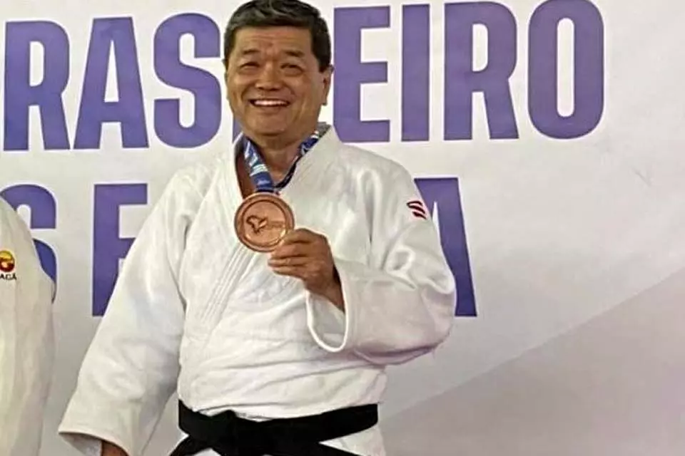 Coloradense conquista medalha de bronze no Campeonato Brasileiro de Judô Veteranos