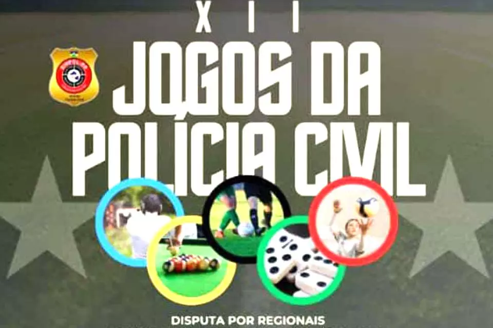 Abertura dos Jogos da Polícia Civil que acontece nesta sexta-feira (6)