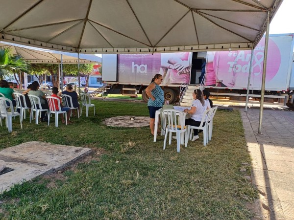 Carreta do Hospital do Amor está realizando atendimento em Colíder