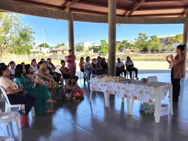 Colìder : Escritório Regional de Saúde promove encontro para incentivar a amamentação