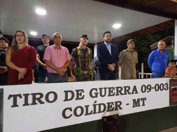 Tiro de Guerra de Colíder realiza solenidade de formatura dos atiradores de 2024