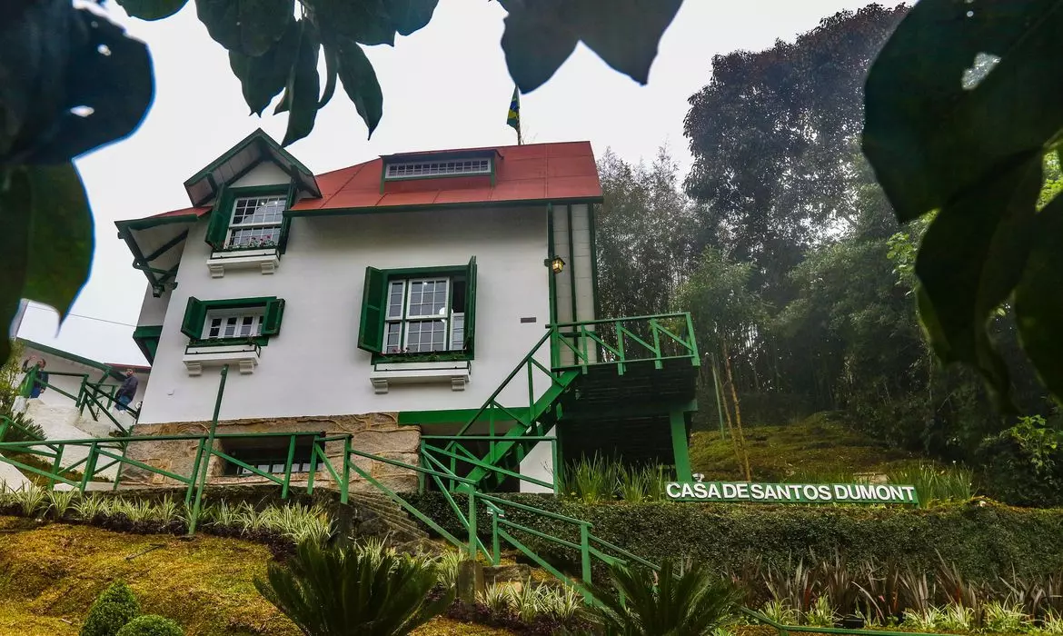 Museu Casa de Santos Dumont, em Petrópolis, vai ser aberta pela primeira vez à noite