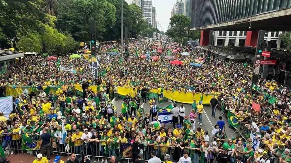 Manifestação na Paulista manda recado a Brasília sobre resiliência da direita