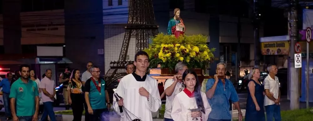 Comunidade celebra dia de São Judas Tadeu em Santos Dumont com missas e procissão