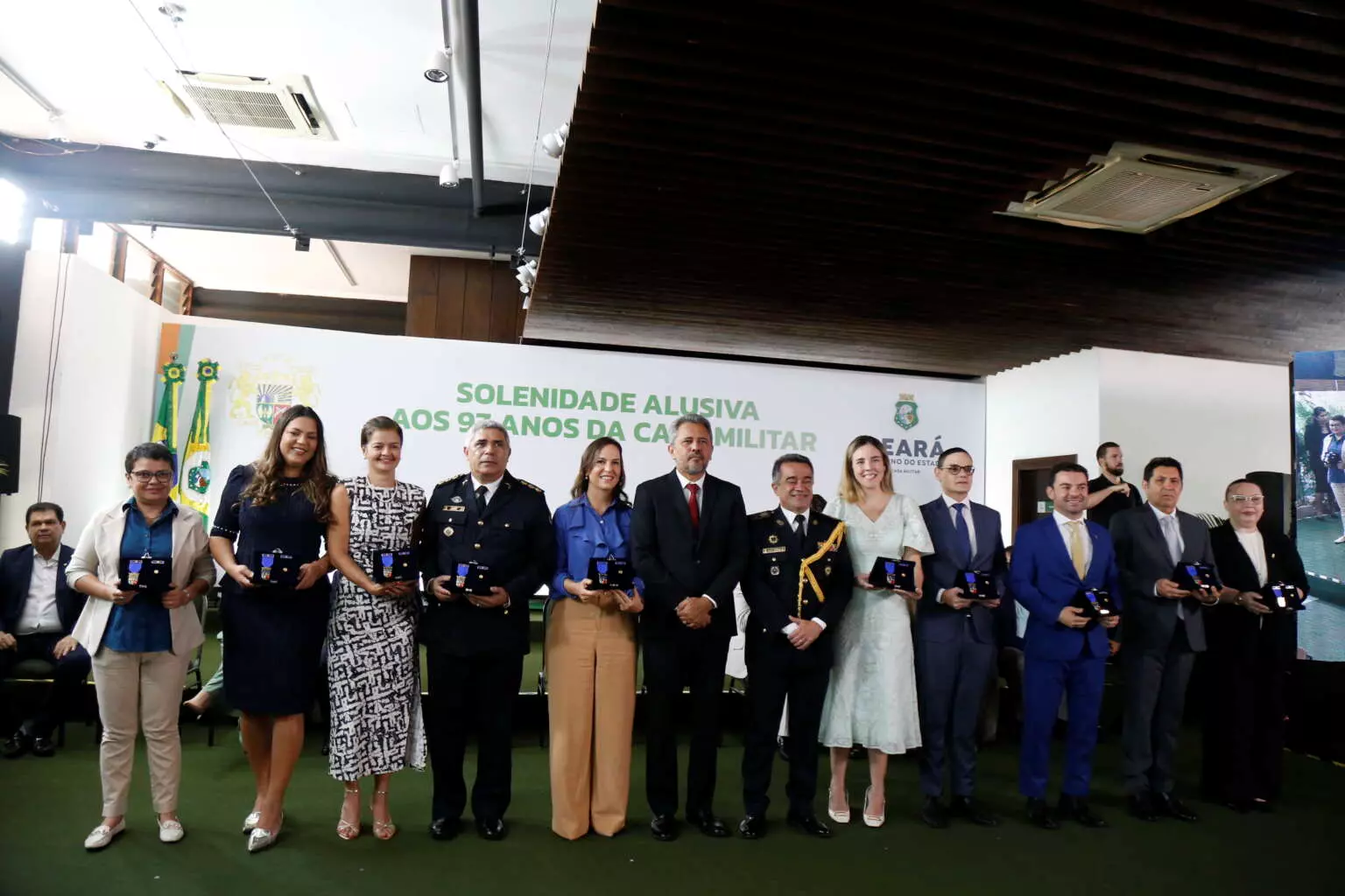 Casa Militar completa 97 anos com homenagens e exaltação à “coragem, fidelidade e profissionalismo”