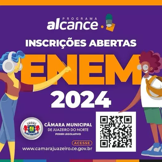 Câmara de Juazeiro do Norte abre inscrições para nova turma do programa Alcance Enem