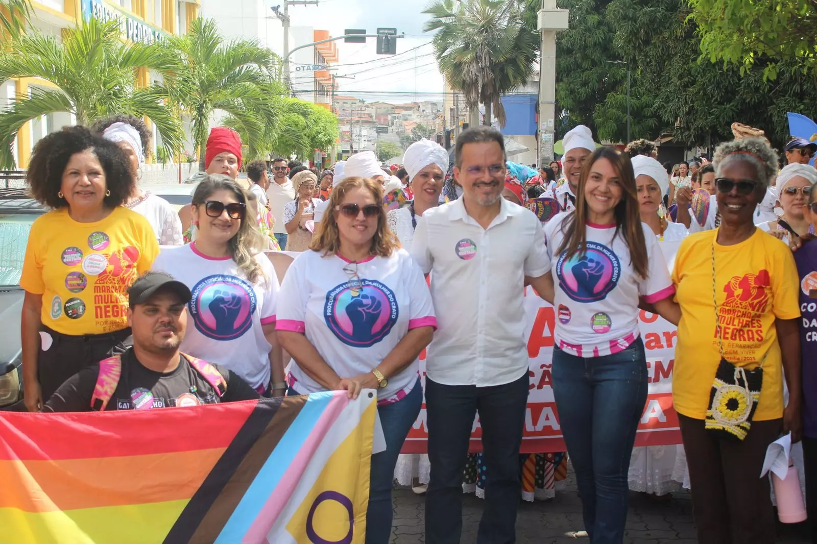 Câmara do Crato participa de manifesto por igualdade de gênero e reparação histórica