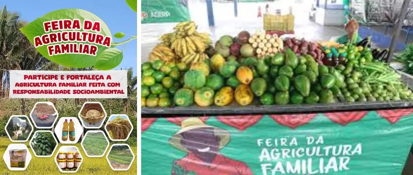 ESPERANTINÓPOLIS: FEIRA DA AGRICULTURA FAMILIAR ACONTECE NESTA QUARTA (07)