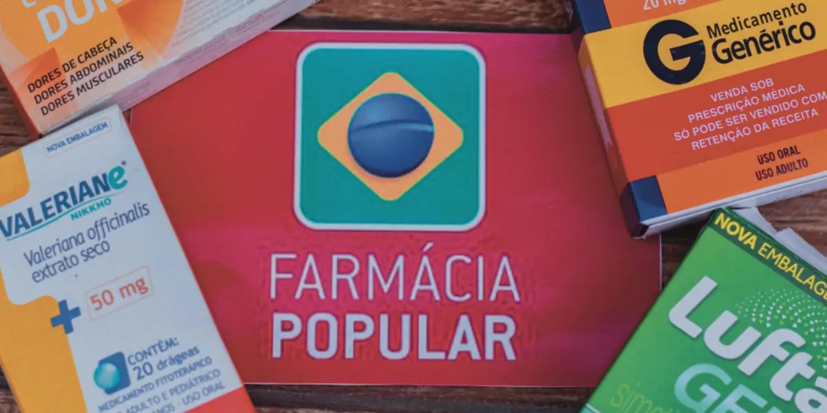 Farmácia Popular passa a oferecer 95% dos medicamentos gratuitamente