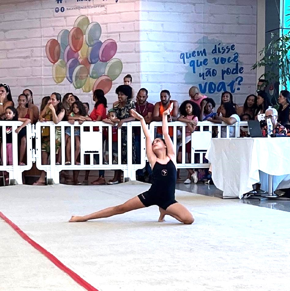 Festival da Primavera de Ginástica Rítmica promete uma tarde lúdica e interativa no Shopping Barra