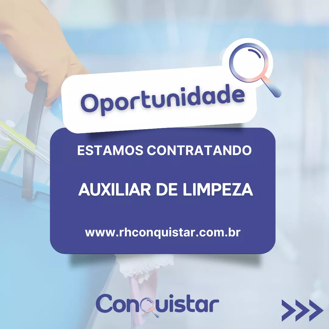 AUXILIAR DE LIMPEZA