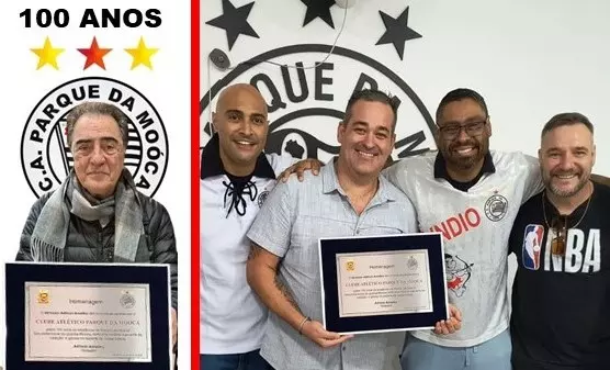 Vereador Adilson Amadeu Homenageou os 100 anos do Clube Atlético Parque da Mooca