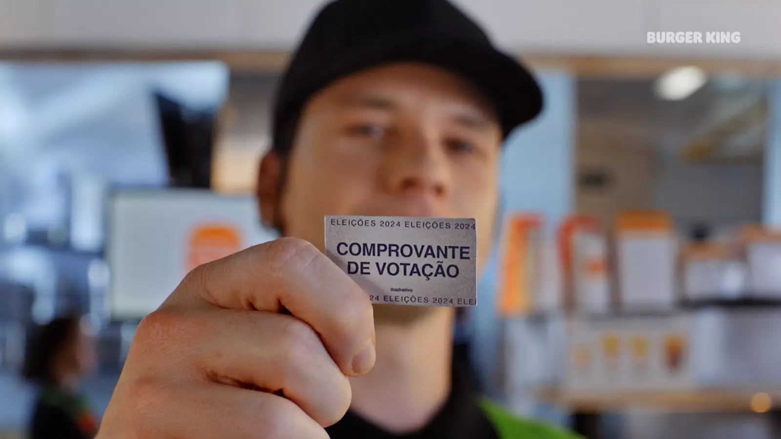 Burger King® vai comprar o seu voto nessa eleição!