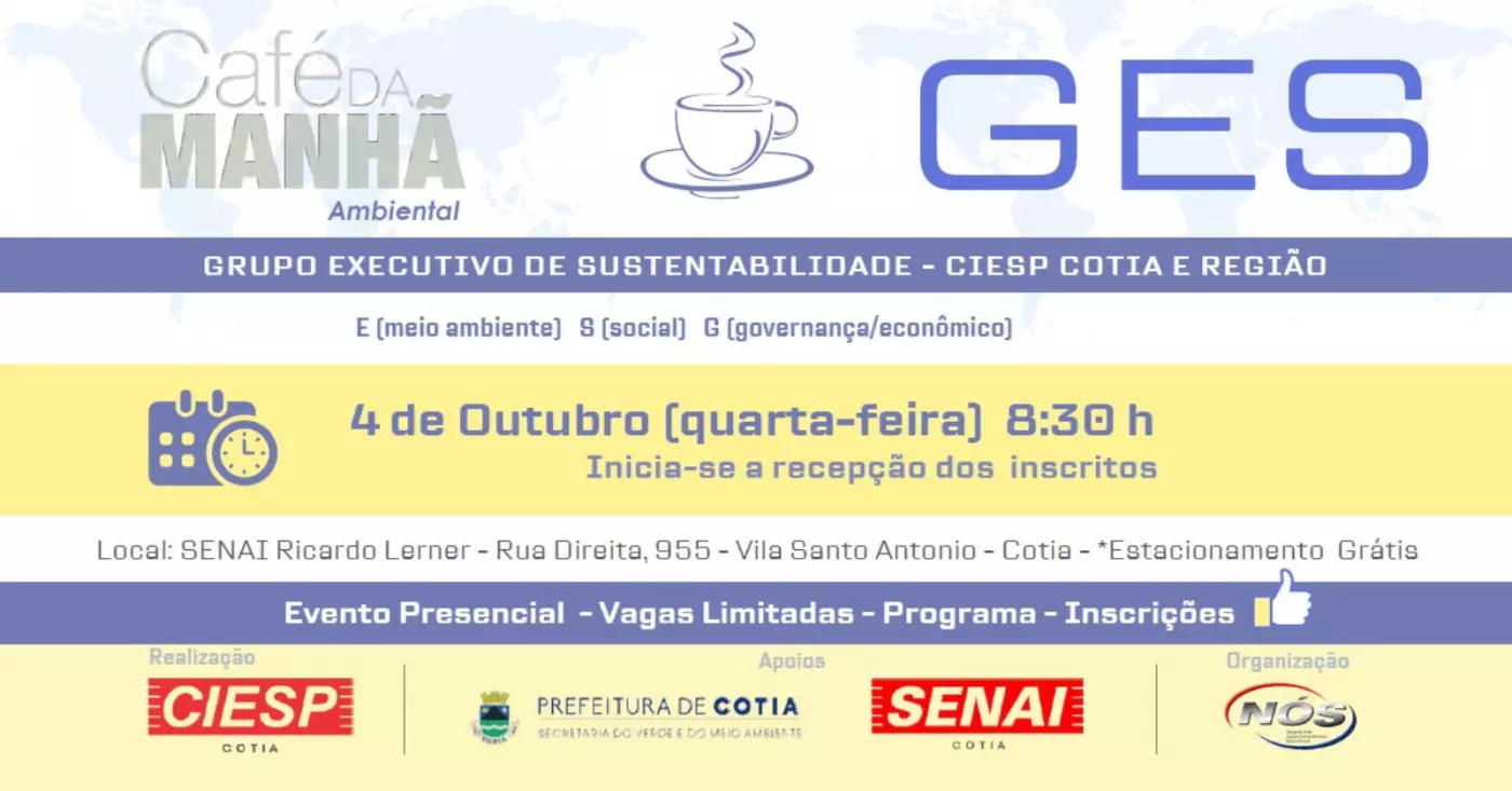 Grupo Executivo de Sustentabilidade GES CIESP Cotia e Região