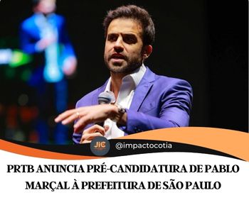 PRTB anuncia pré-candidatura de Pablo Marçal à Prefeitura de São Paulo