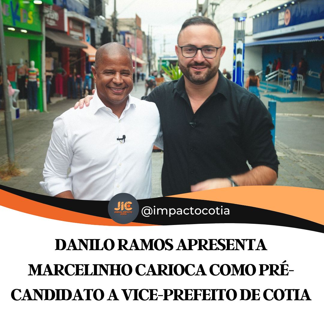 Danilo Ramos Apresenta Marcelinho Carioca como Pré-candidato a Vice-prefeito de Cotia