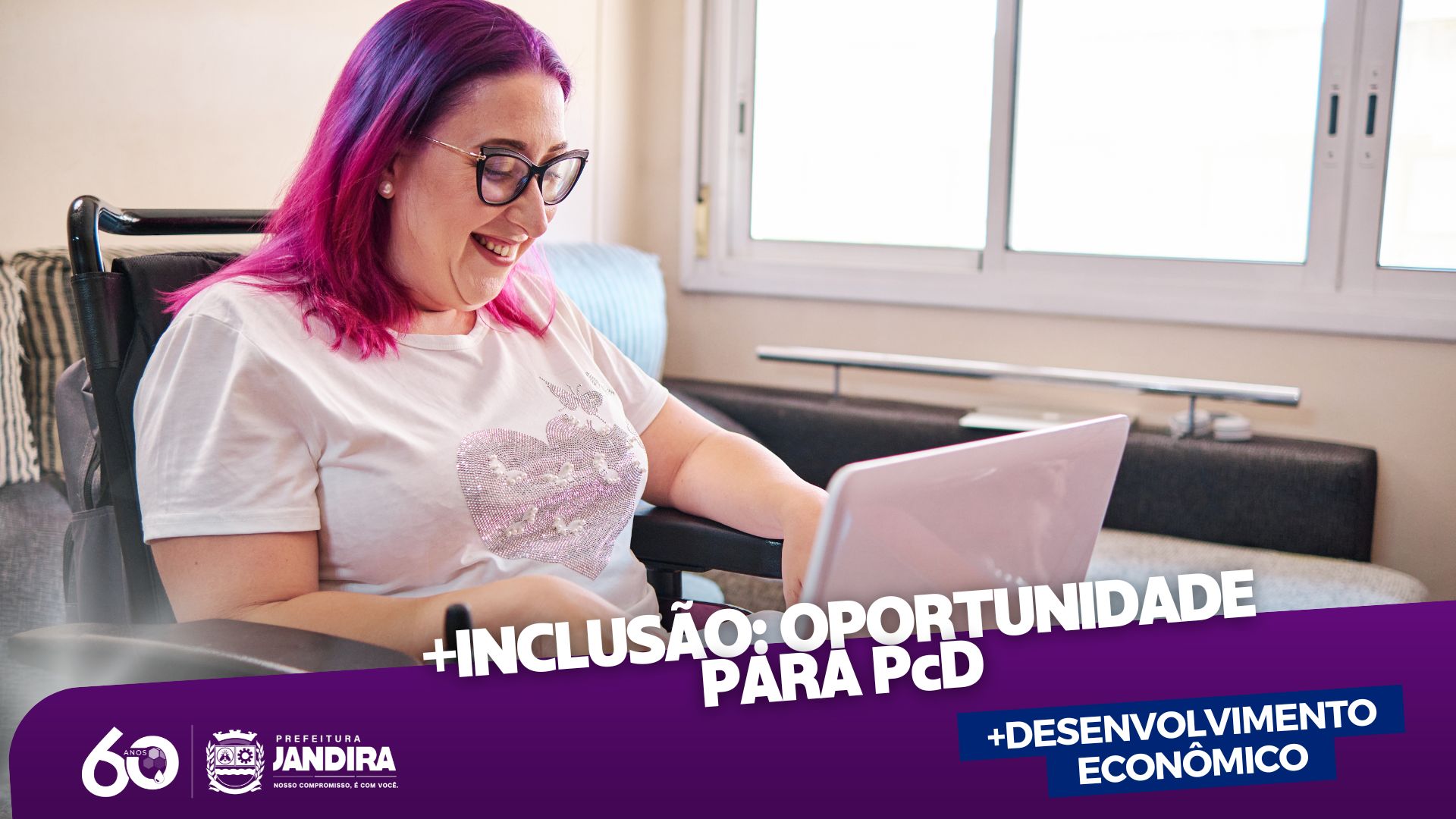 Jandira abre vagas exclusivas para PCDs: oportunidade de inclusão e crescimento profissional na região