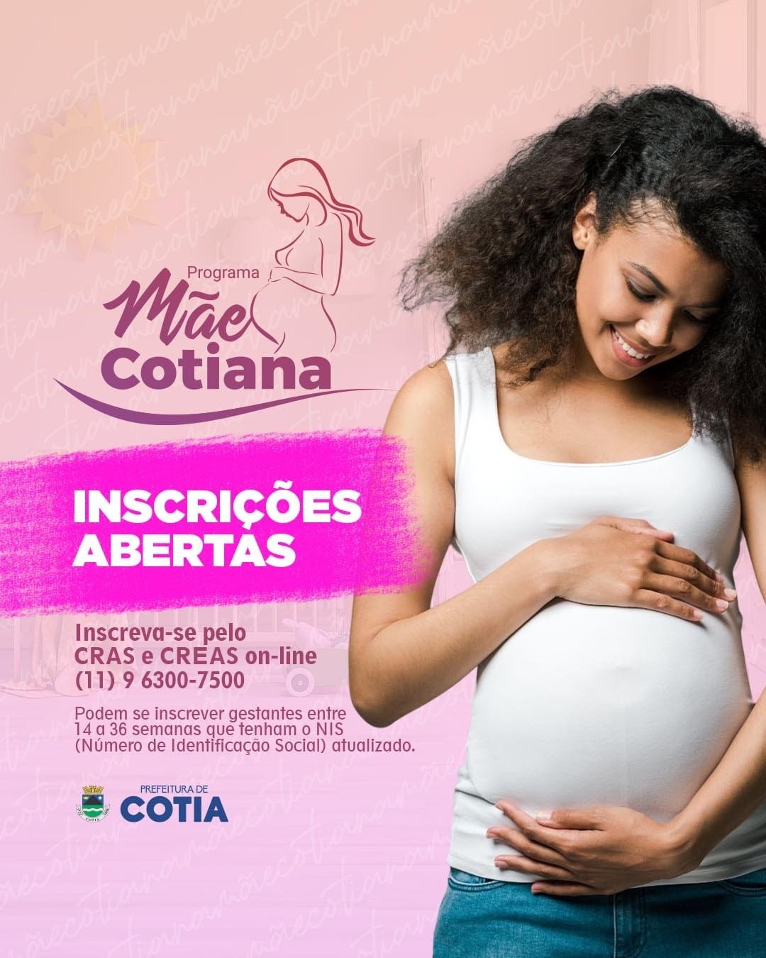 Está aberto o período de inscrições para o Projeto ‘Mãe Cotiana’