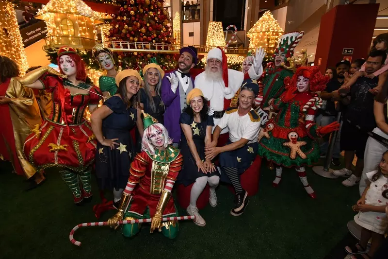 Campanha de Natal movimenta mais de 200 trabalhadores todos os anos no Colinas Shopping