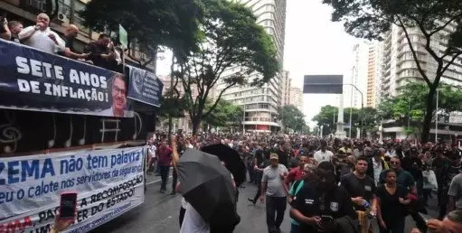 Iniciada a temporada de manifestações grevistas