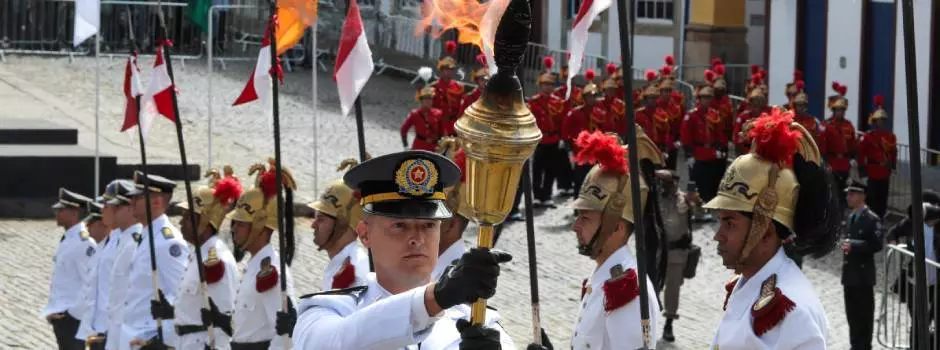 FHC e Bárbara Heliodora em Ouro Preto