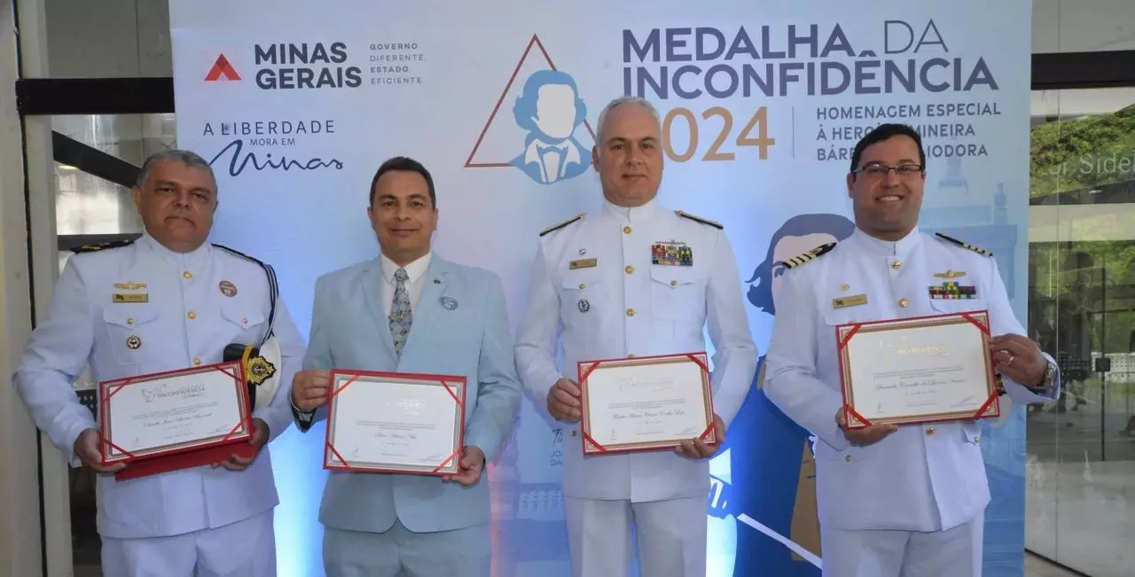 Pontos marcantes da entrega de Medalha da Inconfidência