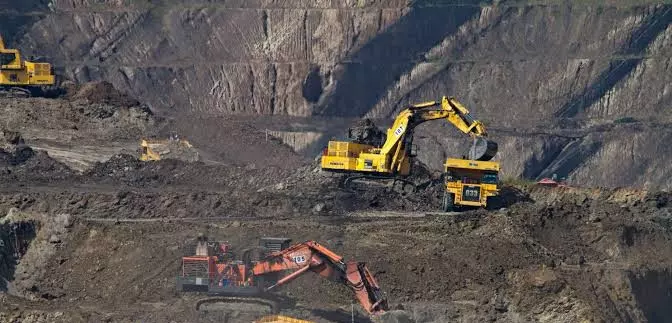 Setor da mineração em grande atividade