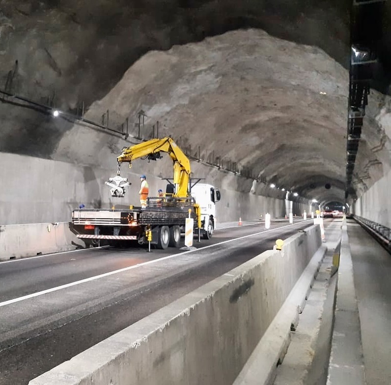 Túnel do Morro do Boi na BR-101 entre Itapema e Balneário Camboriú terá bloqueios