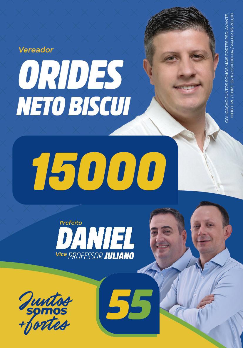 VEREADOR ORIDES NETO BISCUI