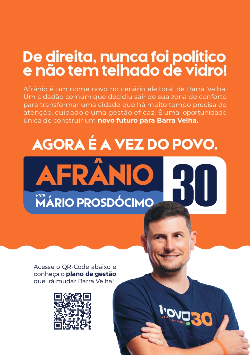 CANDIDATO AFRANIO PARTIDO NOVO 30