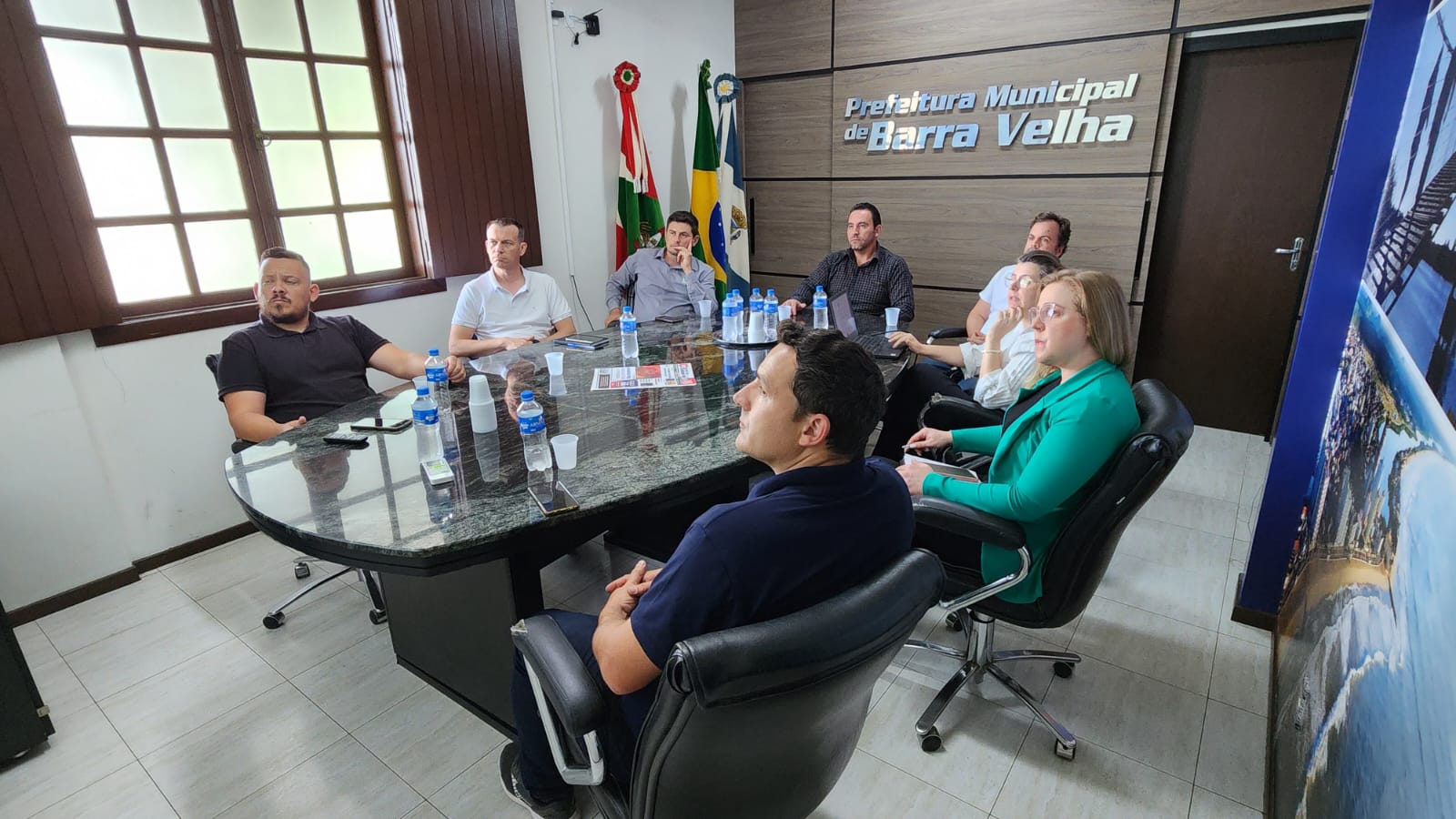 Reunião na Prefeitura de Barra Velha Discute Programa Cidade Empreendedora