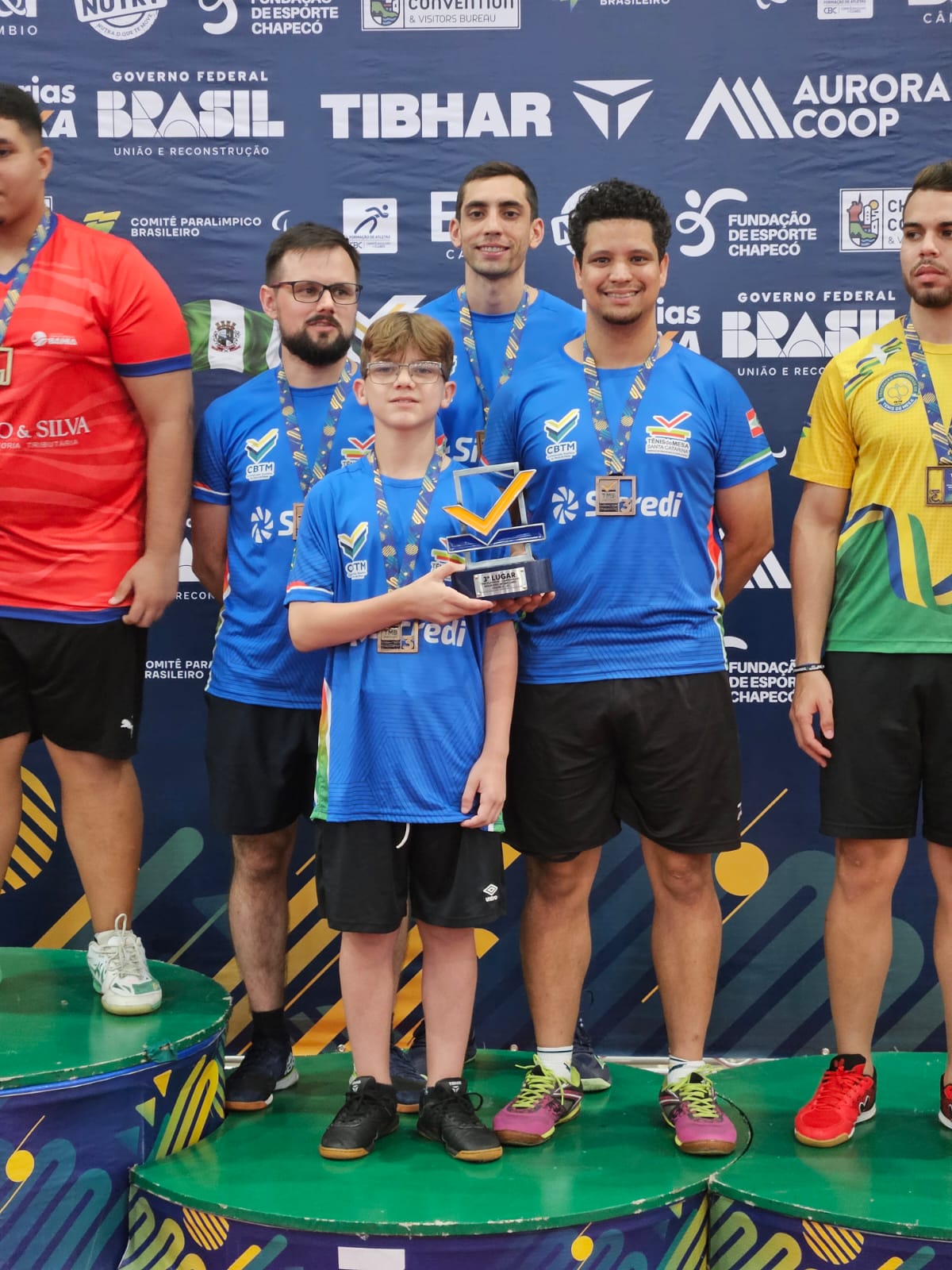 Associação de Tênis de Mesa de Barra Velha Conquista Pódio no Campeonato Brasileiro .