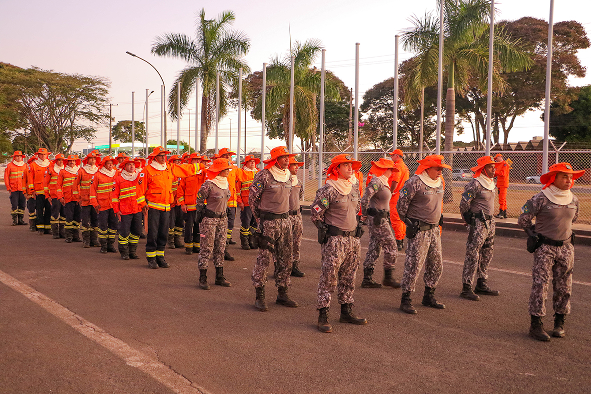 GDF envia bombeiros para combater incêndios no Pantanal sul-mato-grossense