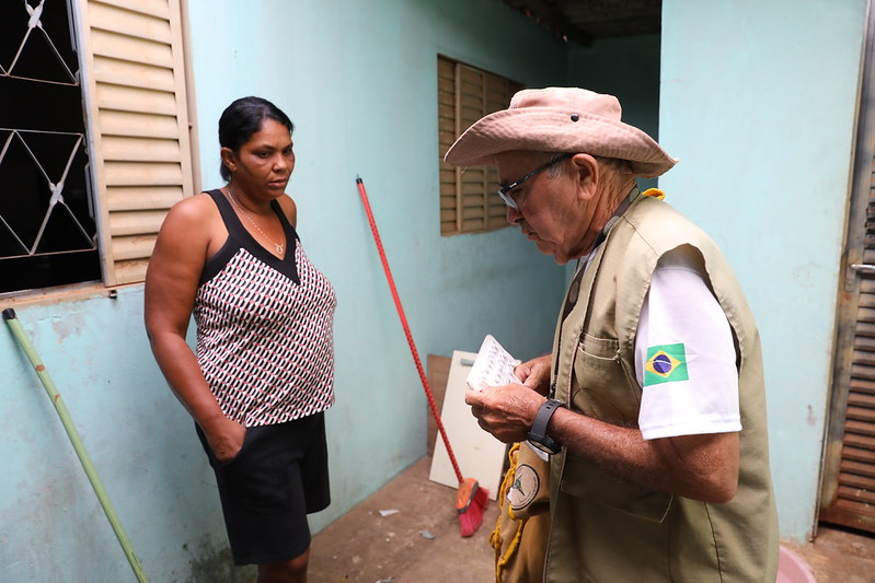 Trabalho contínuo de agentes de vigilância ambiental previne casos de dengue na seca