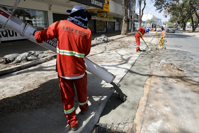 Obras das quadras 500 da W3 Sul entram em etapa final e GDF prepara liberação